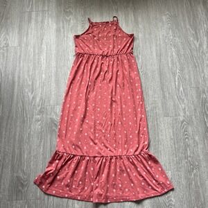 Old Navy Maxi Floral Halter Dress Cottagecore Prairie Travel Beach Vacation 14